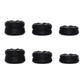 PlayVital 3 Height Hurricane Thumbs Cushion Caps Thumb Grips for ps5, for ps4, Thumbstick Grip Cover for Xbox Core Wireless Controller, Thumb Grips for Xbox One, Elite Series 2, for Switch Pro - Black - PJM3062 PlayVital