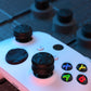 PlayVital 3 Height Razor Thumbs Cushion Caps Thumb Grips for ps5, for ps4, Thumbstick Grip Cover for Xbox Core Wireless Controller, Thumb Grip Caps for Xbox One, Elite Series 2, for Switch Pro - Black - PJM3057 PlayVital