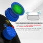 PlayVital 3 Height Razor Thumbs Cushion Caps Thumb Grips for ps5, for ps4, Thumbstick Grip Cover for Xbox Core Wireless Controller, Thumb Grip Caps for Xbox One, Elite Series 2, for Switch Pro - Blue - PJM3060 PlayVital