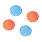 PlayVital 4Pcs Joystick Caps for Nintendo Switch 2, Silicone Thumbstick Grip Cover for Joycon 2 - Blue & Orange PlayVital