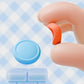 PlayVital 4Pcs Joystick Caps for Nintendo Switch 2, Silicone Thumbstick Grip Cover for Joycon 2 - Blue & Orange PlayVital