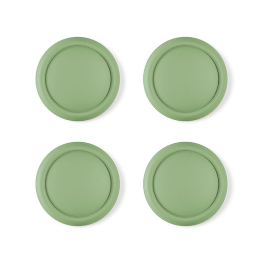 PlayVital 4Pcs Joystick Caps for Nintendo Switch 2, Silicone Thumbstick Grip Cover for Joycon 2 - Matcha Green PlayVital