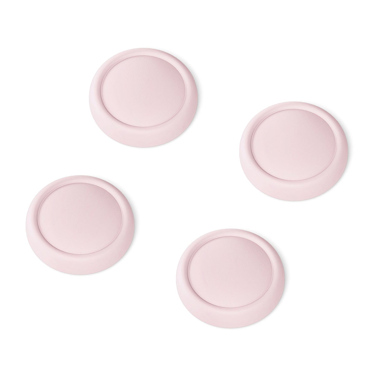 PlayVital 4Pcs Joystick Caps for Nintendo Switch 2, Silicone Thumbstick Grip Cover for Joycon 2 - Pink PlayVital