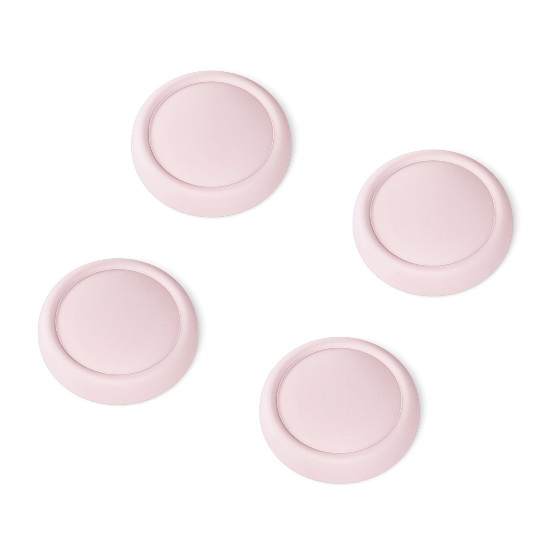 PlayVital 4Pcs Joystick Caps for Nintendo Switch 2, Silicone Thumbstick Grip Cover for Joycon 2 - Pink PlayVital