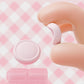 PlayVital 4Pcs Joystick Caps for Nintendo Switch 2, Silicone Thumbstick Grip Cover for Joycon 2 - Pink PlayVital