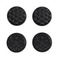 PlayVital Black Thumbsticks Grips Caps for ROG Ally, Silicone Thumb Grips Joystick Caps for ROG Ally - Diamond Grain & Crack Bomb Design - TAURGM005 PlayVital