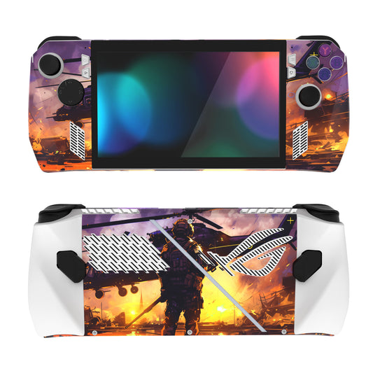 PlayVital Breaking Dawn Custom Stickers Vinyl Wraps Protective Skin Decal for ROG Ally Handheld Gaming Console - RGTM024 PlayVital