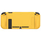 PlayVital Bright Yellow Protective Case for NS Switch, Soft TPU Slim Case Cover for NS Switch Console with Colorful ABXY Direction Button Caps - NTU6037G2 PlayVital