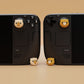 PlayVital Cat Paw Design Thumb Grip Caps for Steam Deck LCD & OLED, for PS Portal Remote Player - Cozy Bear PlayVital