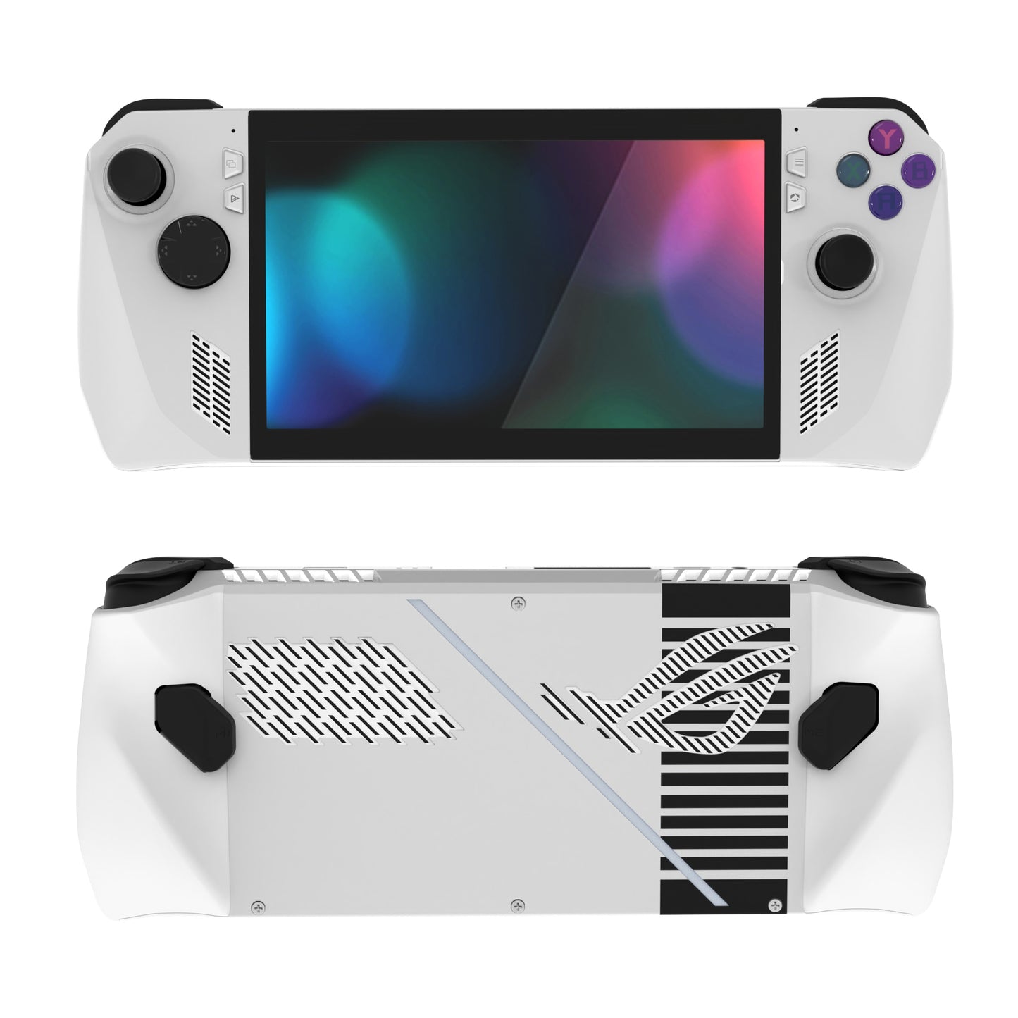 PlayVital Classics NES Style Custom Stickers Vinyl Wraps Protective Skin Decal for ROG Ally Handheld Gaming Console - RGTM009 PlayVital