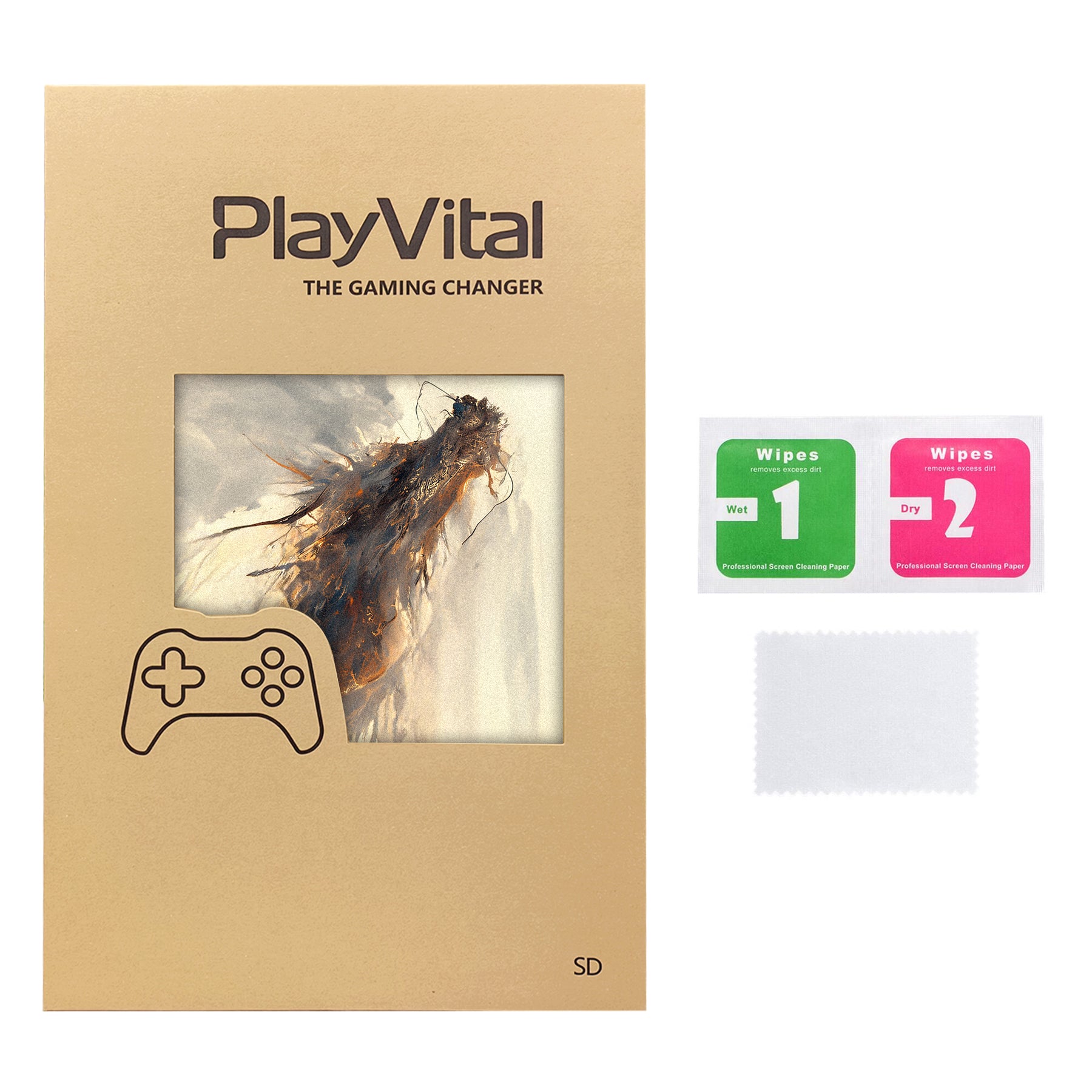PlayVital Custom Full Set Protective Skin Decal for Steam Deck LCD & OLED - Cloudwalker's Encounter - SDTM093 PlayVital