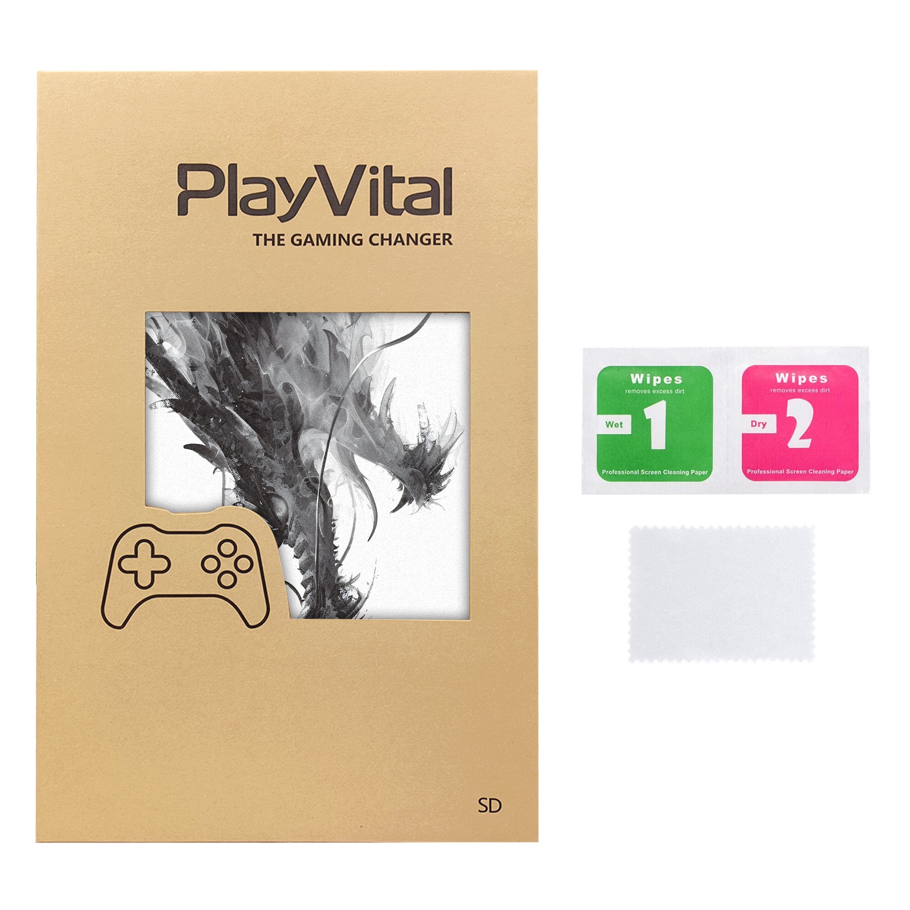 PlayVital Custom Full Set Protective Skin Decal for Steam Deck LCD & OLED - Mistborn Dragon - SDTM091 PlayVital