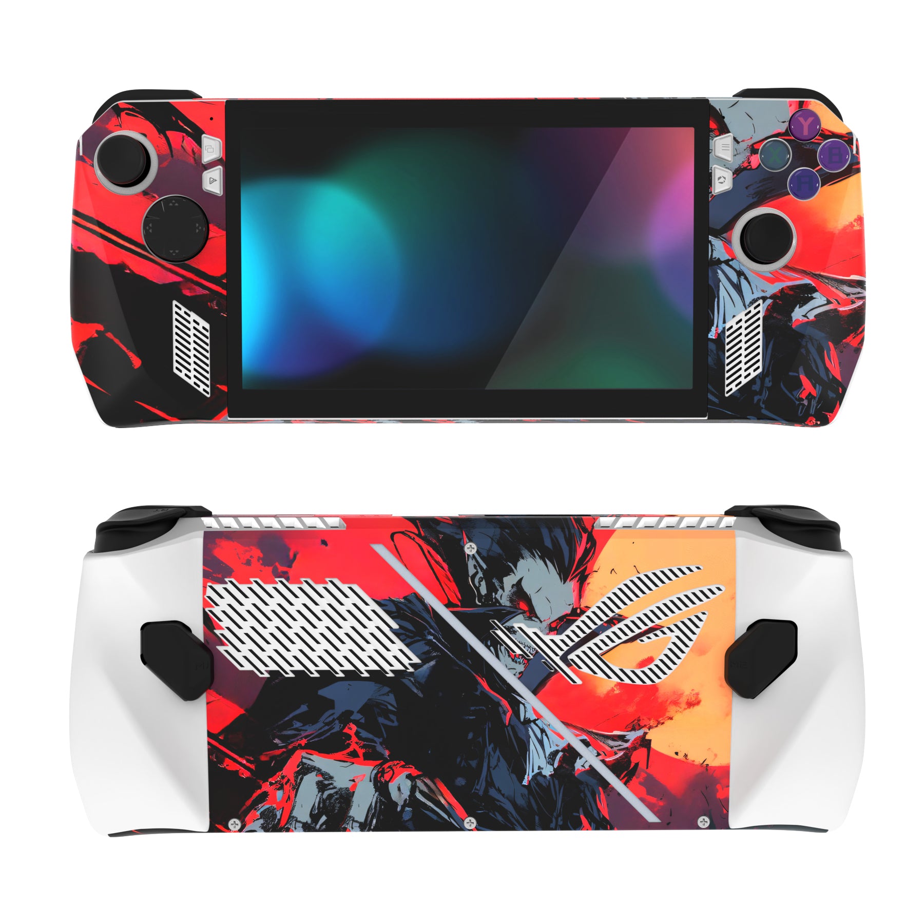 PlayVital Custom Stickers Vinyl Wraps Protective Skin Decal for ROG Ally Console - Dragon's Elysium - RGTM041 PlayVital