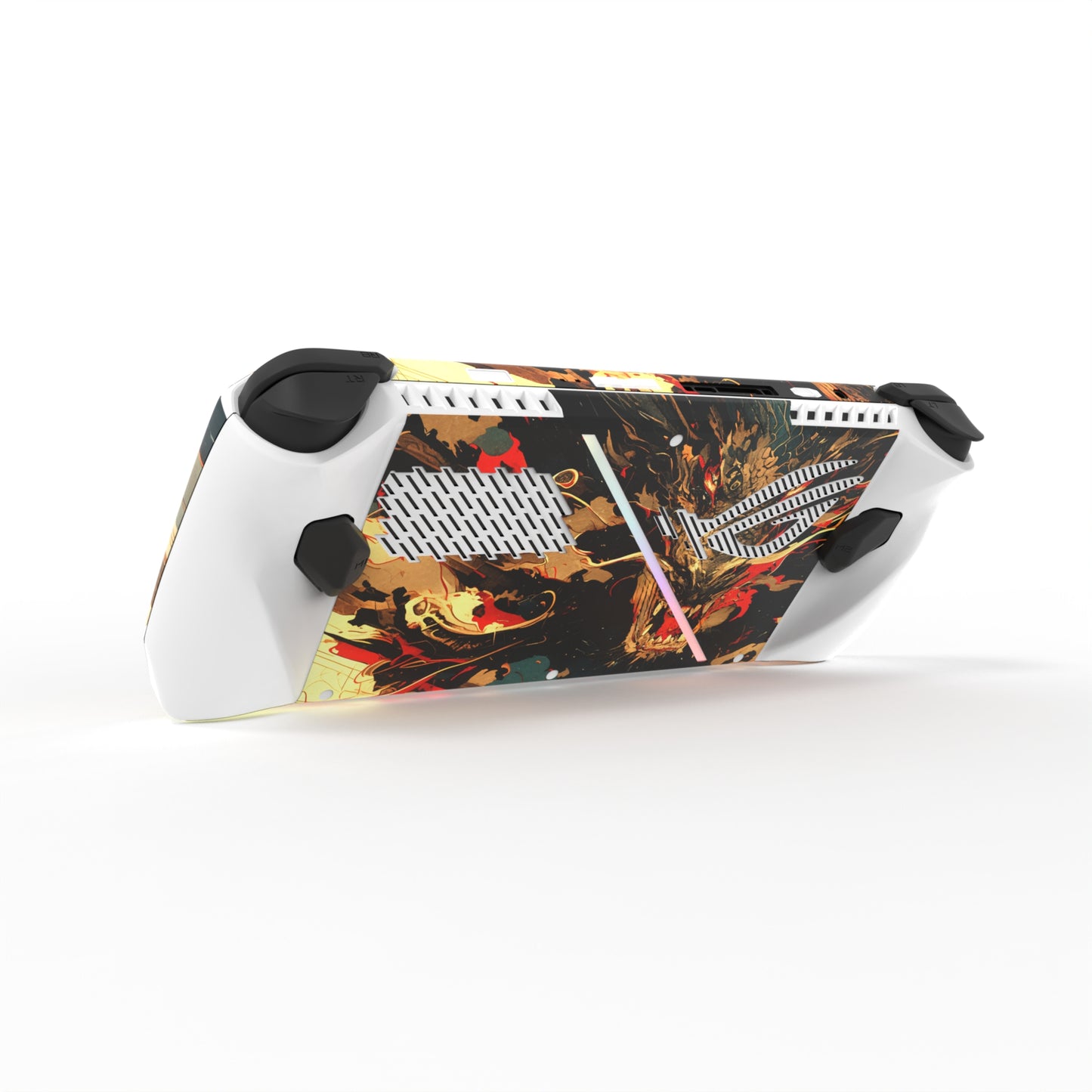 PlayVital Custom Stickers Vinyl Wraps Protective Skin Decal for ROG Ally Console - Dragon's Fury - RGTM033 PlayVital