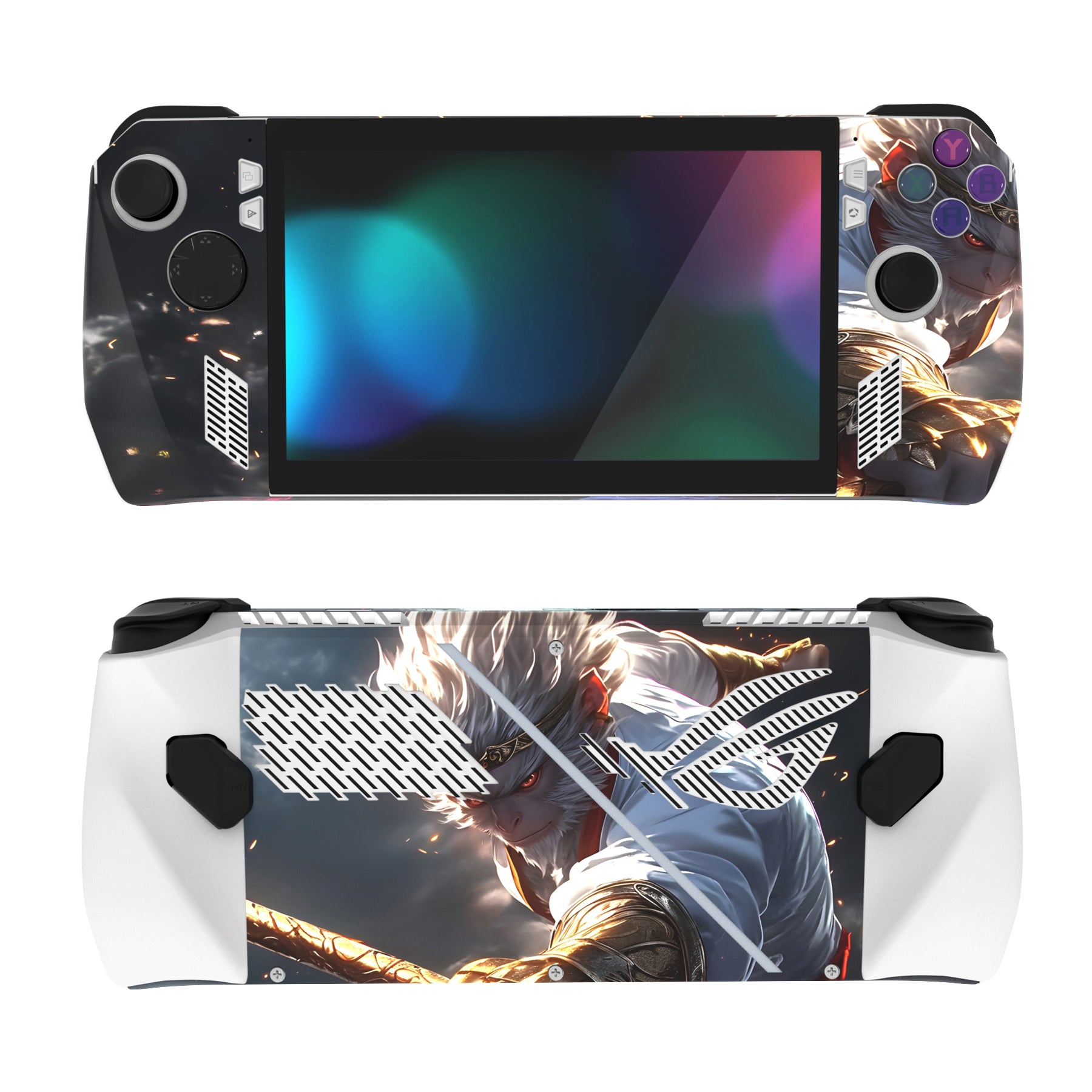 PlayVital Custom Stickers Vinyl Wraps Protective Skin Decal for ROG Ally Console - Sage Wukong PlayVital