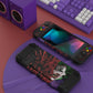 PlayVital Customized Dockable Hard Shell Protective Case with Colorful ABXY Direction Button Caps for Nintendo Switch Console - Clown Hahaha PlayVital