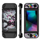 PlayVital Customized Dockable Hard Shell Protective Case with Colorful ABXY Direction Button Caps for Nintendo Switch Console - Lovely Punky Bunny PlayVital