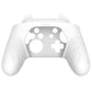 PlayVital Cute Demon Anti-Slip Silicone Grip Cover with Thumb Grips and Stickers for Nintendo Switch Pro Controller - White PlayVital