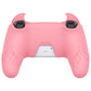 PlayVital Cute Demon Controller Silicone Case with Thumb Grips for PS5 Wireless Controller, Compatible with Charging Station - Pink - DEPFP003 PlayVital