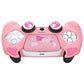 PlayVital Cute Demon Controller Silicone Case with Thumb Grips for PS5 Wireless Controller, Compatible with Charging Station - Pink - DEPFP003 PlayVital