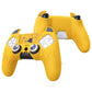 PlayVital Cute Demon Controller Silicone Case with Thumb Grips for PS5 Wireless Controller, Compatible with Charging Station - Yellow - DEPFP006 PlayVital