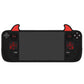 PlayVital Cute Demon Protective Case with Thumb Grips Caps for Steam Deck LCD & OLED - Black