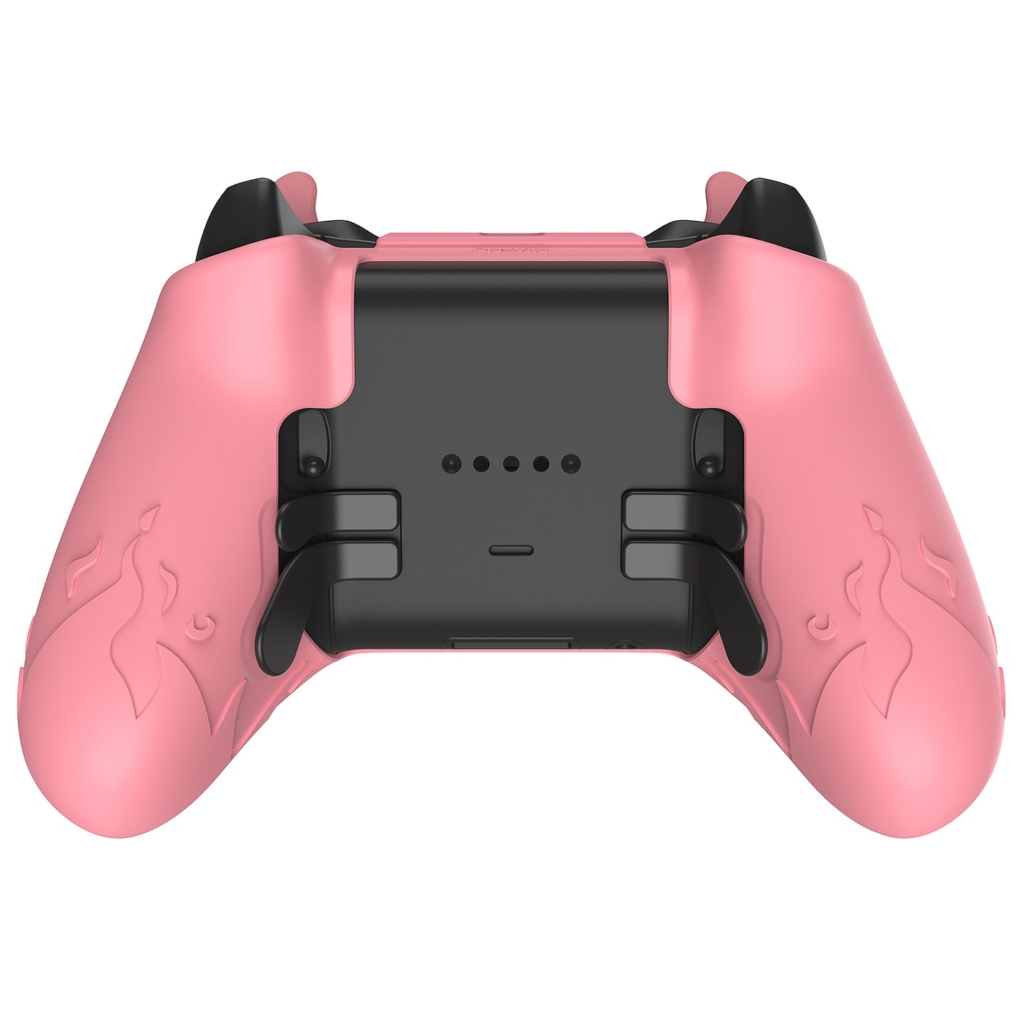 PlayVital Cute Demon Silicone Case Cover with Thumb Grips Caps for Xbox Elite Series 2 Controller & Xbox Elite Series 2 Core Controller - Black - UQNE2P005 PlayVital