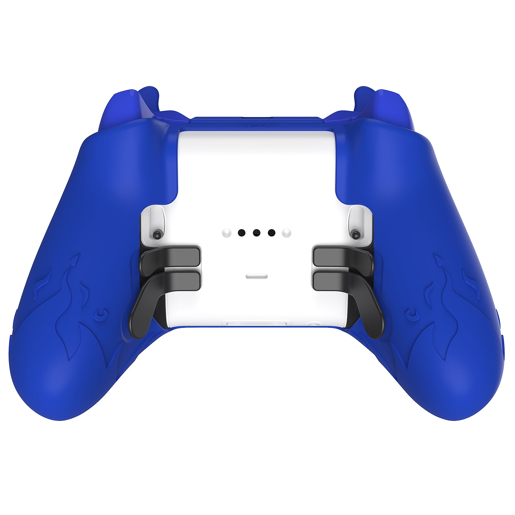 PlayVital Cute Demon Silicone Case Cover with Thumb Grips Caps for Xbox Elite Series 2 Controller & Xbox Elite Series 2 Core Controller - Blue PlayVital