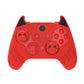 PlayVital Cute Demon Silicone Case Cover with Thumb Grips Caps for Xbox Elite Series 2 Controller & Xbox Elite Series 2 Core Controller - Red PlayVital