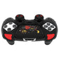 PlayVital Cute Demon Silicone Case with Touch Pad Sticker & Thumb Grip Caps for PS5 Edge Controller - Black PlayVital