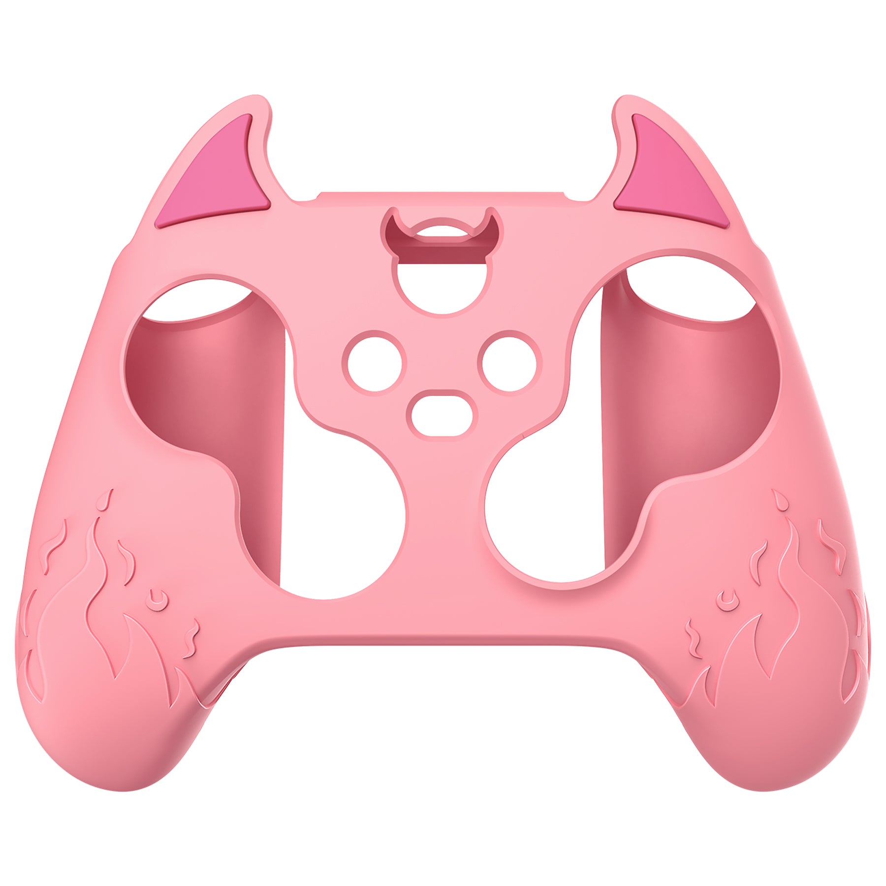 PlayVital Cute Demon Silicone Cover with Thumb Grip Caps for Xbox Series X/S Controller & Xbox Core Wireless Controller - Burnt Orange - PUKX3P004 (Copy) PlayVital