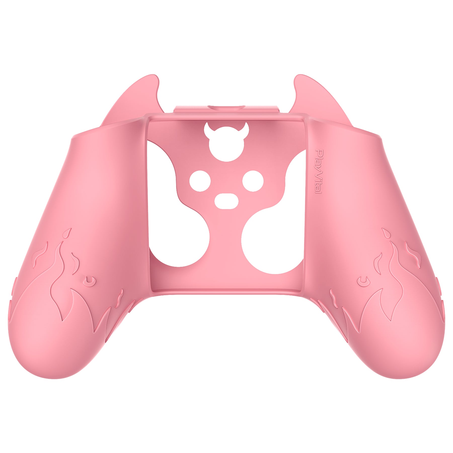 PlayVital Cute Demon Silicone Cover with Thumb Grip Caps for Xbox Series X/S Controller & Xbox Core Wireless Controller - Burnt Orange - PUKX3P004 (Copy) PlayVital