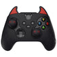 PlayVital Cute Demon Silicone Cover with Thumb Grip Caps for Xbox Series X/S Controller & Xbox Core Wireless Controller - Black - PUKX3P001 PlayVital