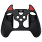 PlayVital Cute Demon Silicone Cover with Thumb Grip Caps for Xbox Series X/S Controller & Xbox Core Wireless Controller - Black - PUKX3P001 PlayVital