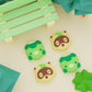 PlayVital Cute Thumb Grip Caps for Nintendo Switch & Switch OLED & Switch Lite - Tanuki & Kappa playvital
