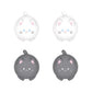 PlayVital Cute Thumb Grip Caps for PS5 & PS4 & Xbox Series X/S & Switch Pro Controller - Cutie Kitty PlayVital