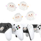 PlayVital Cute Thumb Grip Caps for PS5 & PS4 & Xbox Series X/S & Switch Pro Controller - Fuzzy Sheep PlayVital