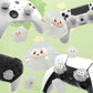 PlayVital Cute Thumb Grip Caps for PS5 & PS4 & Xbox Series X/S & Switch Pro Controller - Fuzzy Sheep PlayVital
