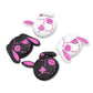 PlayVital Cute Thumb Grip Caps for PS5 & PS4 & Xbox Series X/S & Switch Pro Controller - Lovely Punky Bunnies PlayVital