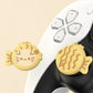 PlayVital Cute Thumb Grip Caps for PS5 & PS4 & Xbox Series X/S & Switch Pro Controller - Taiyaki Kitten PlayVital