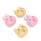 PlayVital Cute Universal Illuminated LED Thumbstick Grips for ps5 & ps4 & Xbox Series X/S & Xbox One & Switch Pro Controller - Cheeky Bunny & Puppy PlayVital