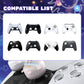PlayVital Cute Universal Illuminated LED Thumbstick Grips for ps5 & ps4 & Xbox Series X/S & Xbox One & Switch Pro Controller - Planet & Sweet Bunny PlayVital