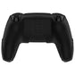PlayVital Cyber Spider Design Silicone Case for PS5 Controller with 2 Thumb Grips and 6 Sticker, Compatible with Charging Dock - Black & Purple