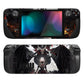 PlayVital Full Set Protective Skin Decal for Steam Deck, Custom Stickers Vinyl Cover for Steam Deck Handheld Gaming PC - Darkness Angel - SDTM068 PlayVital