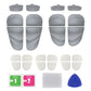 PlayVital Dune 2 Pairs Trigger Stop Shoulder Buttons Extension Kit for PS5 & PS5 Edge Controller & PS Portal Remote Player - New Hope Gray PlayVital