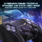 PlayVital Futuristic CyberMech Design Silicone Grip Skin with Thumb Grips for PS5 Wireless Controller, Compatible with PS5 Official Charging Dock - Black - CHXPFP001 PlayVital