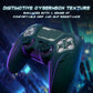 PlayVital Futuristic CyberMech Design Silicone Grip Skin with Thumb Grips for PS5 Wireless Controller, Compatible with PS5 Official Charging Dock - Black - CHXPFP001 (Copy) PlayVital