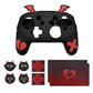 PlayVital Gothic Imp Series Cute Silicone Case for Nintendo Switch Pro Controller - Black PlayVital