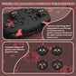 PlayVital Gothic Imp Series Cute Silicone Case for Nintendo Switch Pro Controller - Black PlayVital