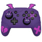 PlayVital Gothic Imp Series Cute Silicone Case for Nintendo Switch Pro Controller - Purple PlayVital